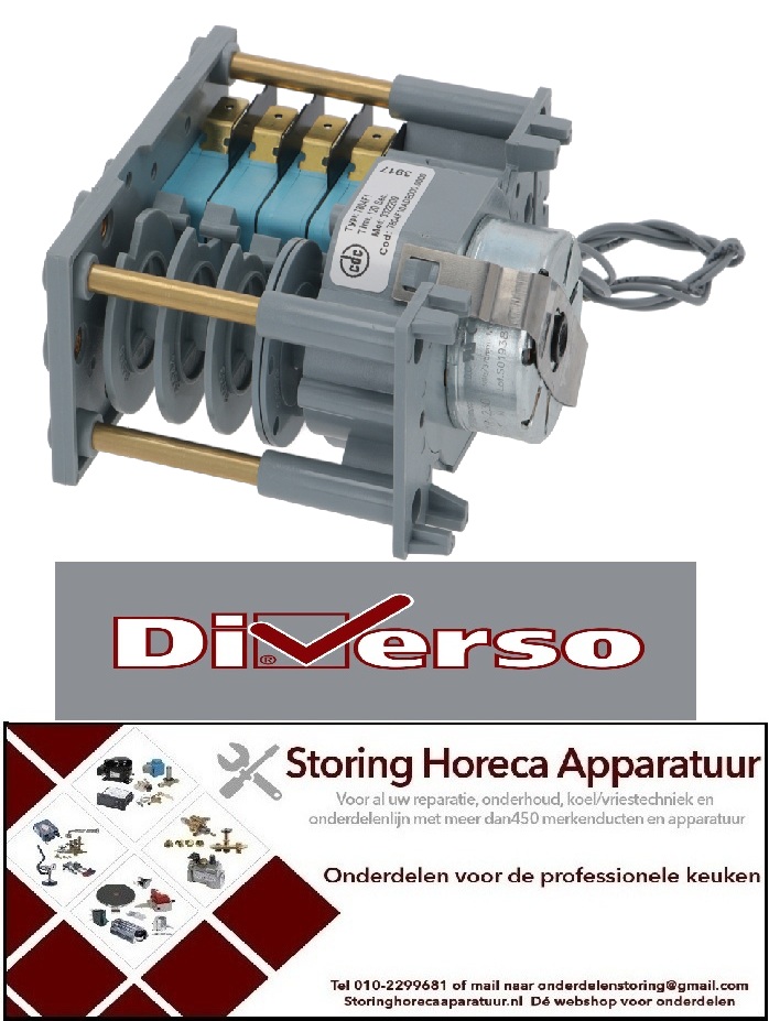923360256 - Timer 4 x 120 Sec voor vaatwasser DIVERSO WR-LVCP-12