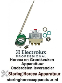 475375424 -Thermostaat t.max. 320°C instelbereik 60-320°C 3-polig 3NO 16A voeler ø 4mm voeler L 128mm ELECTROLUX