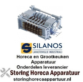 945360215 -Timer 7805DV kamers 5 looptijd 6s / 3min 230 V CDC motoren 2 motortype M37RN/M37LN  SILANOS