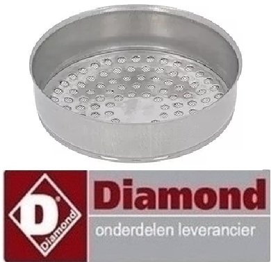 927.7.50000.10 - Douche zeef ø 58mm voor koffie machine COMPACT/2E  DIAMOND