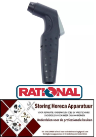 485542380 - Handdouche compleet ingestoken L 165mm voor oven RATIONAL