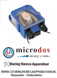 535361097 - Doseerapparaat MICRODOS zonder sturing 0,5l/h 230 VAC glansspoelmiddel slang ø 4x6mm