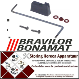 261402647 -Niveau elektrode met houder totale lengte 85mm Bravilor