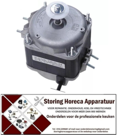 932601530 - Ventilatormotor ELCO 34W 230V 50/60Hz lager glijlager L1 55,5mm L2 91,5mm L3 119mm ELCO