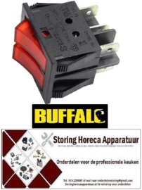 120AD426 - Dubbele schakelaar voor warmtekast BUFFALO CD231