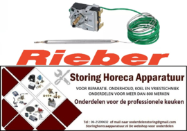 37333060401 - Thermostaat t.max. 110°C instelbereik 30-110°C 1-polig 1NO 16A RIEBER