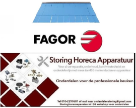 124533015 - Gordijn B 620mm H 410mm materiaaldikte 1,6mm spoeltechniek FAGOR