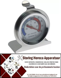 177541093 - Thermometer -30 tot +30°C grootte ø60mm beeldscherm analoog
