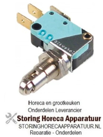 177345104 - Microschakelaar met rol 250V 16A 1CO draad M10x0,75