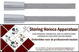 135542065 - Handdoucheslang L 1000 mm t.max. 90 °C met flexibel weefsel werkdruk 10 bar
