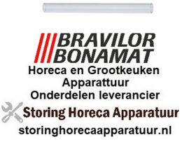 186525875 -Kijkglas AD ø 12mm ID ø 9mm H 143mm RLX voor BONAMAT Bravilor