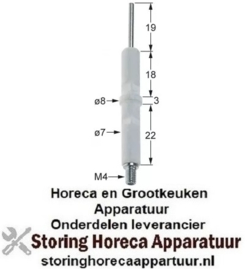 BOUGIE / ONTSTEKINGSKAARS HORECA EN GROOTKEUKEN APPARATUUR REPARATIE, RESERVE ONDERDELEN