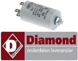 263365232 - Condensator 8µF 450V voor pizza uitrolmachine DIAMOND