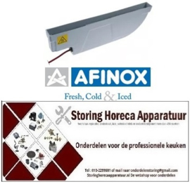 117750355 - Lekbak verwarmd L 485mm B 42mm H 154mm 110-260V AFINOX