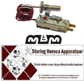 VE612390001 -Thermostaat 53°C (V-T) 1-polig Dopvoeler Capillair 580/580mm MBM