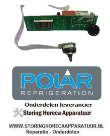 345AD033 - Thermostaat koelkast POLAR Voor CD080, CD082, CD084, CD610, CD612, CD614, CD086, CD087,en CD088