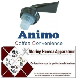 117527017 - Kraanbovendeel voor afvoerkraan compleet koffiemachine ANIMO A100W