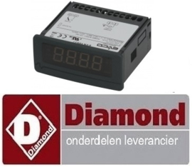 519A88TC83001 - Thermometer 230 Volt  voor pizzaoven DIAMOND WR-FD24-MT