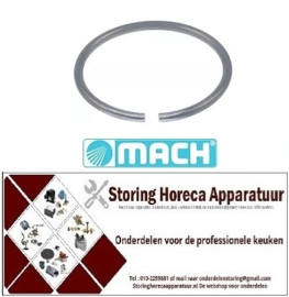 593523029 - Zekering schacht ø 47mm DIN 7993 materiaaldikte 3mm Mach