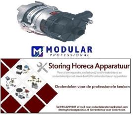 131500583 -Pomp ingang ø 28mm uitgang ø 26mm type ZF130SX 230V 50Hz fasen 1 0,2kW 0,27PS L 195mm modular