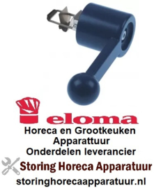 270691988 - Deurgreep aanslag rechts blauw  voor oven ELOMA
