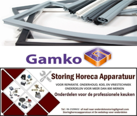 639902568 - Koeldeurrubber B 295mm L 399mm steekmaat GAMKO