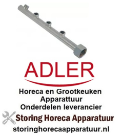 311524006 -Wasarm L 245mm sproeiers 4 inbouwpositie onder draad 3/4" inbouw ø 20m ADLER