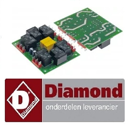 237A88SE81003 - Diamond relaisprintplaat pizzaoven DIAMOND Logic Line