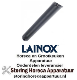 583694624 -Deurgreep L 185mm greep ø 28mm schroefbevestiging donkergrijs kunststof gat ø 6mm LAINOX