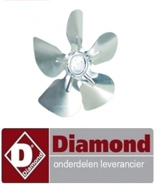 58740801002  - Ventilatorblad zuigend ø 230mm  DIAMOND