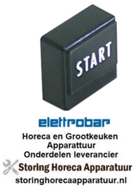 185345609 -Druktaster grootte 23x23mm zwart start Elettrobar