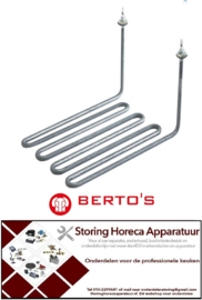 618416007 - Verwarmingselement 3500W - 230V voor friteuse BERTOS