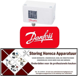 5743320184 -Pressostaat aansluiting 7/16" UNF (1/4" SAE) drukaansluiting verticaal ND koeltechniek type KP1 Danfoss