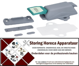 306690658 - Koelcelsluiting type 13CIN inbouwpositie intern deurdikte tot 180mm H 145mm B 79mm
