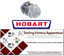 180500361 -Pomp ingang ø 60mm uitgang ø 49mm type ZF400SX 230V 50Hz fasen 1 0,8kW 1PS L 210mm HOBART