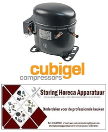1216.051.70 - Compressor koelmiddel R134a type GP16TB - 690 Watt CUBIGEL