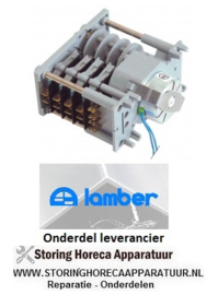 889360256  - Timer CDC 7804F motoren 1 kamers 4 looptijd 120s 230V LAMBER