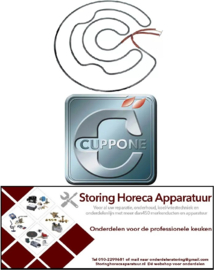 336418049 - Verwarmingselement 2200W  230V voor Pizza pers Cuppone P/40