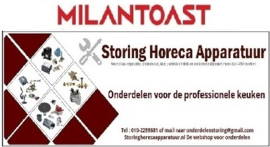 EM450016146 - Boven verwarmingselement met bekabeling 1270 Watt voor MILAN TOAST