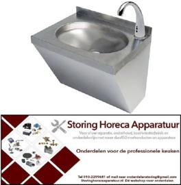 230542328 - Handenwasbak RVS B 500mm D 400mm H 390mm bassin 395x275x120mm