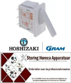 337347587 - Microschakelaar met hendel met drukknop 250V 1A - GRAM