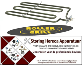 H736420456 - Verwarmingselement 2800W - 230V ROLLER-GRILL ELEKTRISCHE GRILL 140D