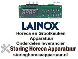 110379820 -Elektronische regelaar EVERY CONTROL type EVC20S35N7ALX30 inbouwmaat 165x45mm 230V LAINOX
