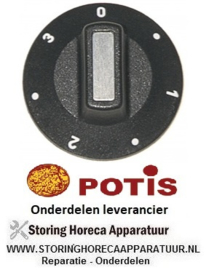 234110234 - Knop schakelaar 7-standen POTIS GRILL