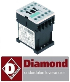 380229037 - Magneet relai 9A/4KW voor kapvaatwasser DIAMOND DK7