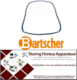 499901178 - Deurrubber B 680mm met 12 gaten L 330mm serie tot 03/2013 voor oven BARTSCHER