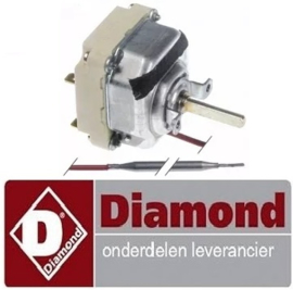 VE614.661.007.00 - Thermostaat instelbereik 100-330°C voor kantelbraadpan DIAMOND E65/BRI7T