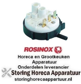 333541312 -Pressostaat drukbereik 86/59mbar aansluiting 6mm ø 58mm drukaansluiting horizontaal spoeltechniek ROSINOX