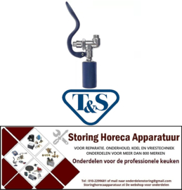 765594101 - Handdouche waterbesparend T&S aansluiting 3/4"-14 UN bij 3bar 2,46l/min type T&S