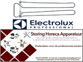 645417442 - Verwarmingselement 1500W 400V L 535mm B 140mm H 23mm flens L 162mm flens B 18mm LA 72mm ELECTROLUX